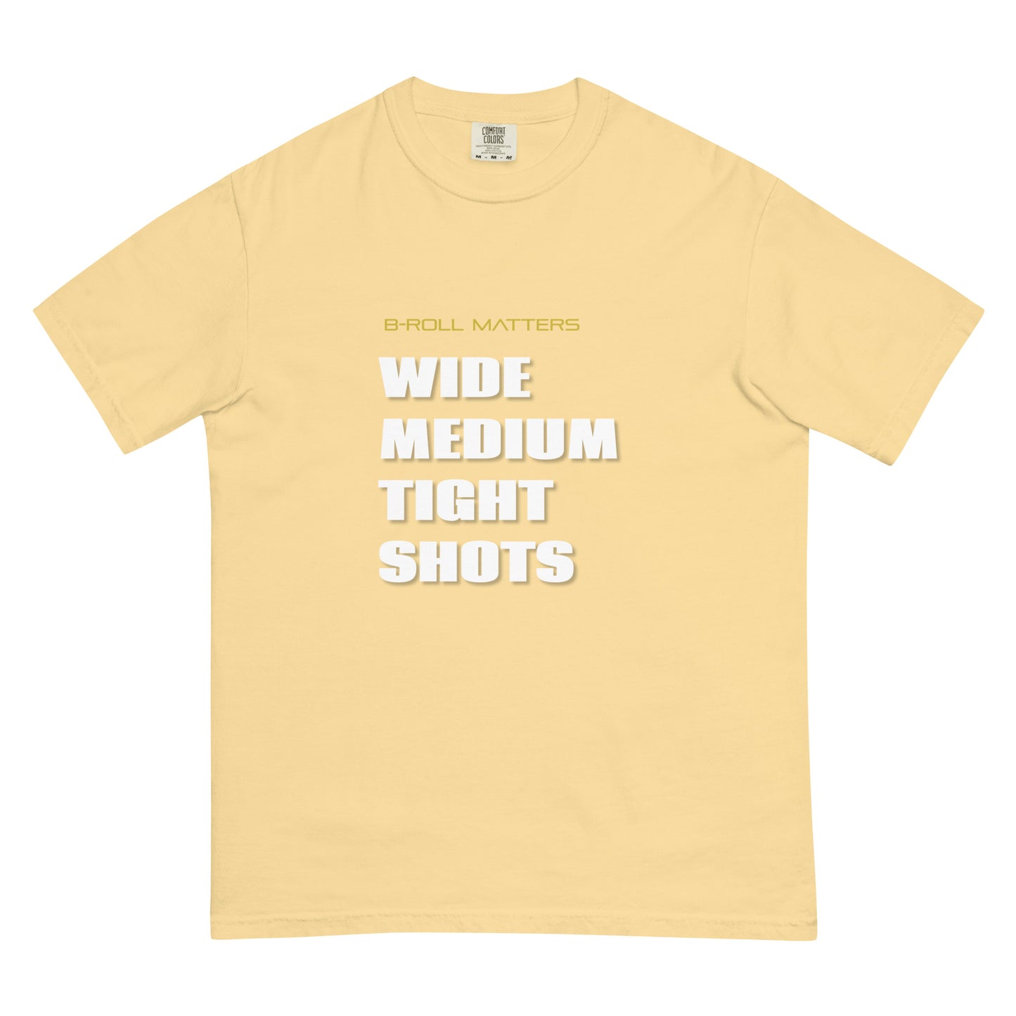 B Roll Matters Wide Medium Tight t-shirt