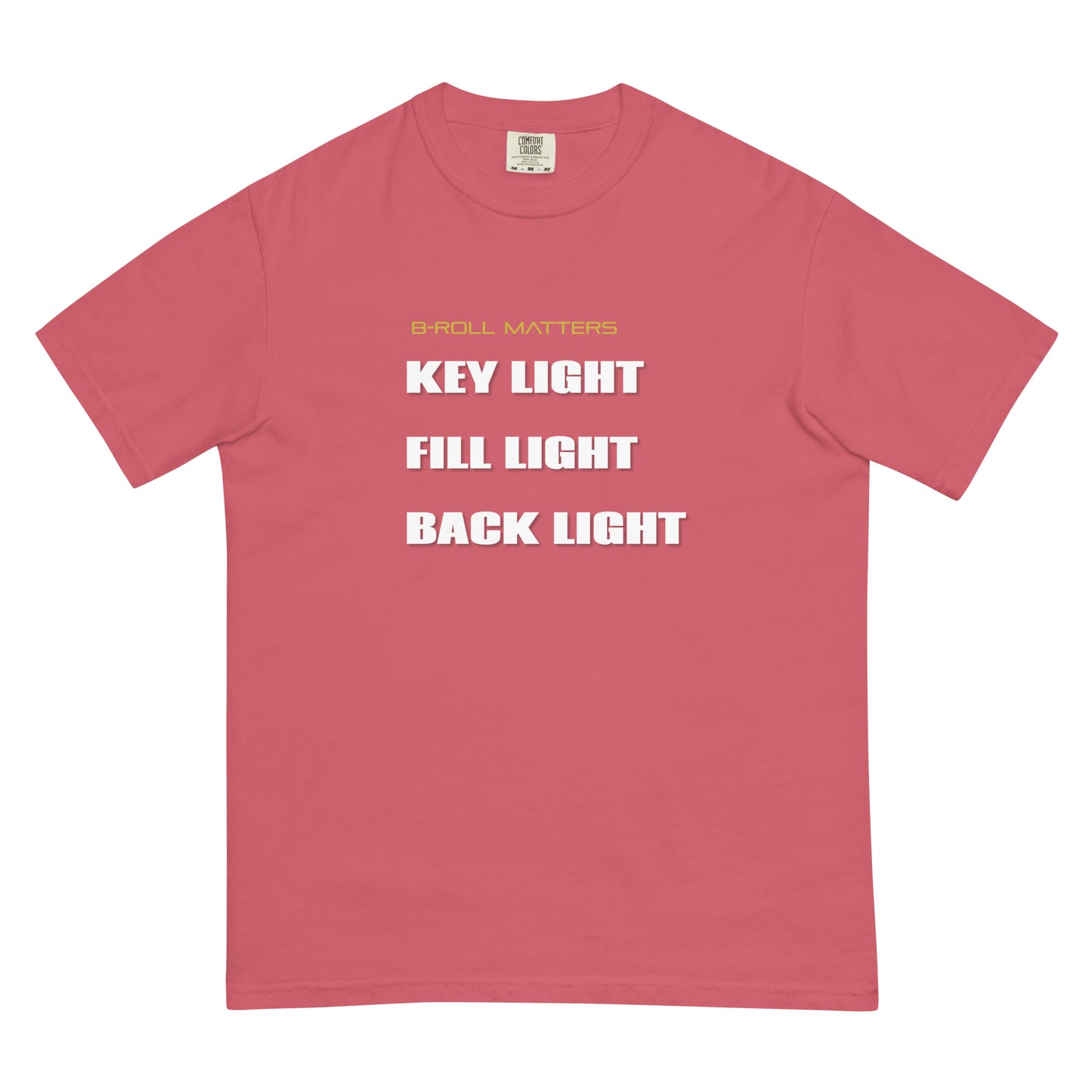 BRoll Matters 3-Point Lighting t-shirt